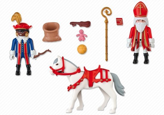 4893 Playmobil Sinterklaas en Zwarte Piet