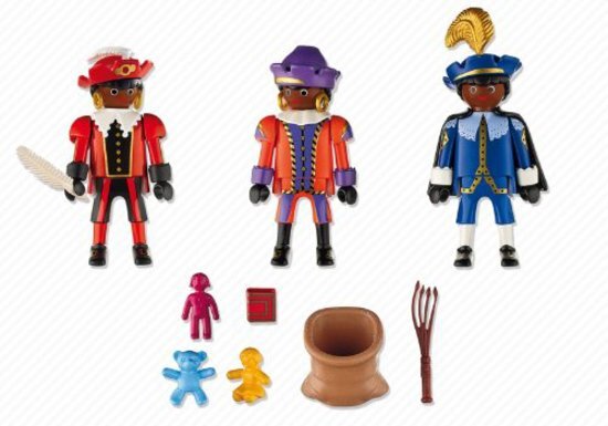 5040 Playmobil Drie Zwarte Pieten