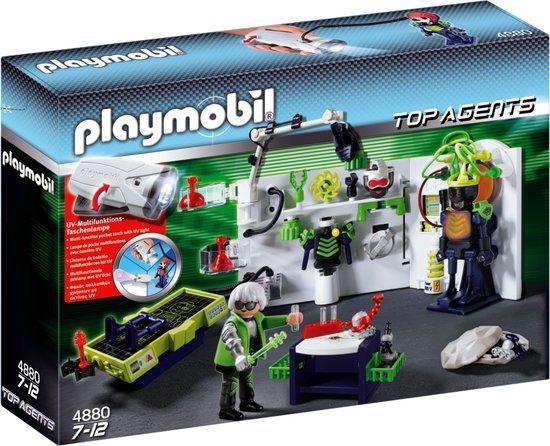 4880 PLAYMOBIL Robo Gangsterlaboratorium