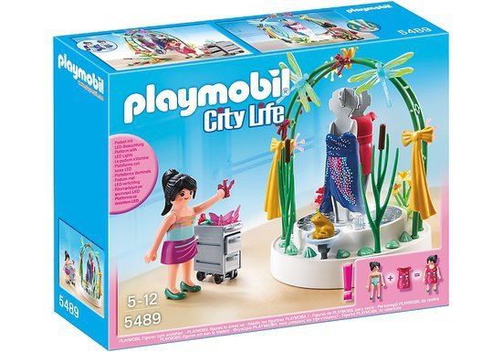 5489 PLAYMOBIL City Life Styliste met verlichte etalage