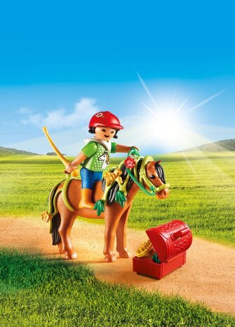 6968 PLAYMOBIL Country Pony om te versieren Bloem