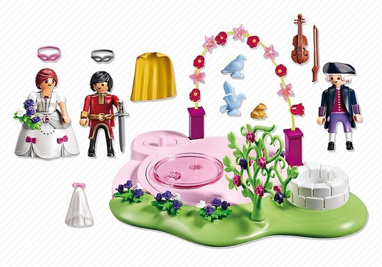 6853 PLAYMOBIL Princess Gemaskerd koninklijk paar