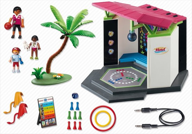 5266 PLAYMOBIL Summer Fun Kinderclub met Minidisco