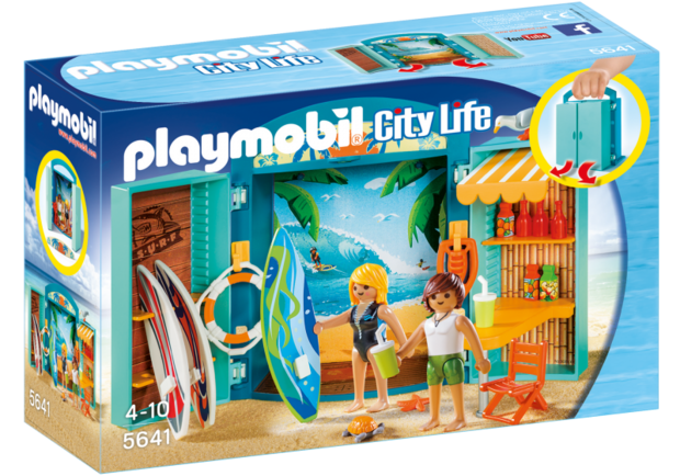 5641 PLAYMOBIL City Life Speelbox Surfshop