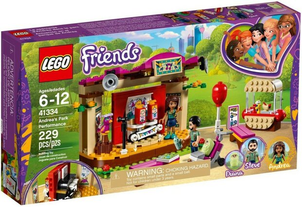 41334 LEGO Friends Andrea's Parkprestaties