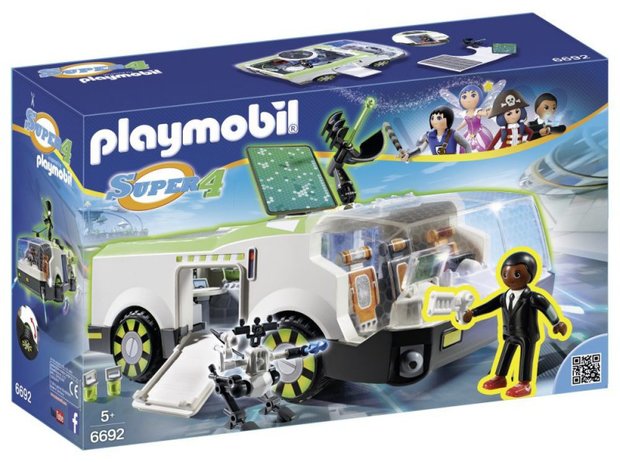 6692 PLAYMOBIL Super4 Kameleon met Gene