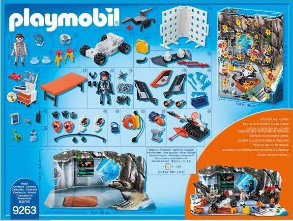 9263 PLAYMOBIL Top Agents Adventskalender