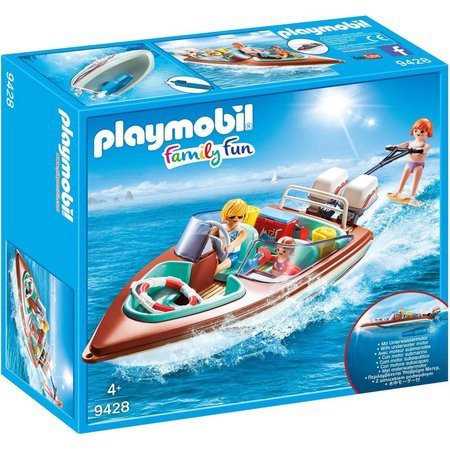 9428 Playmobil Motorboot met onderwatermotor