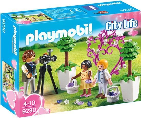 9230 Playmobil Fotograaf met bruidskinderen