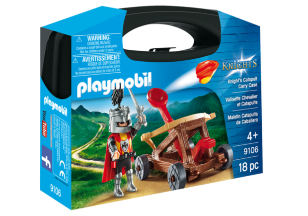 9106 Playmobil Knights Knight's Catapult Carry Case Actie/avontuur
