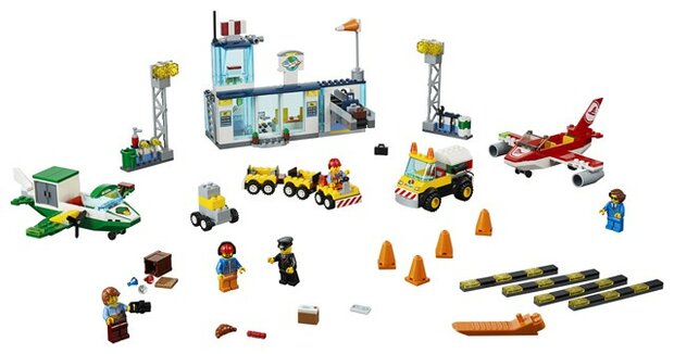 10764 LEGO Juniors City Central Luchthaven