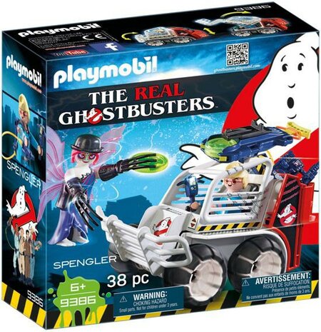 9386 PLAYMOBIL Spengler met kooiwagen