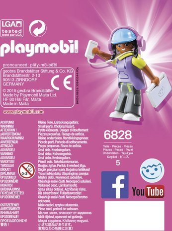 6828 PLAYMOBIL Playmo-Friends Multimedia meid