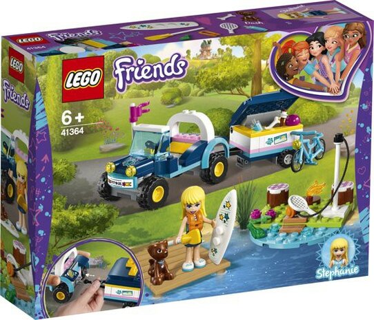 41364 LEGO Friends Stephanie's Buggy en Aanhanger