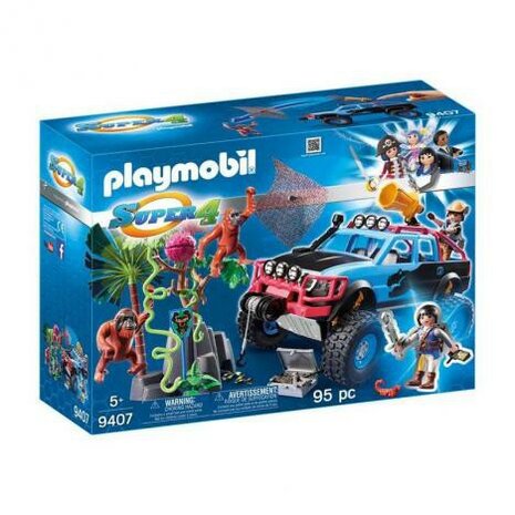 9407 PLAYMOBIL Super4 Monstertruck met Alex en Brute Brock