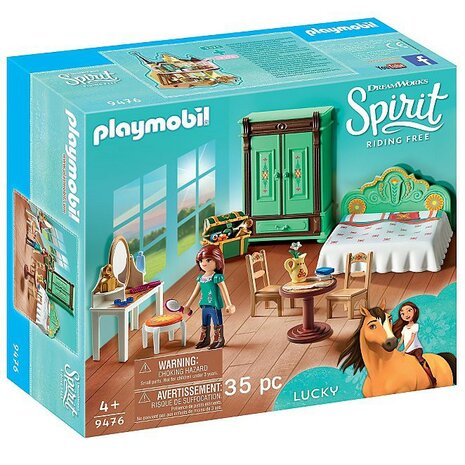 9476 PLAYMOBIL Spirit Lucky's slaapkamer