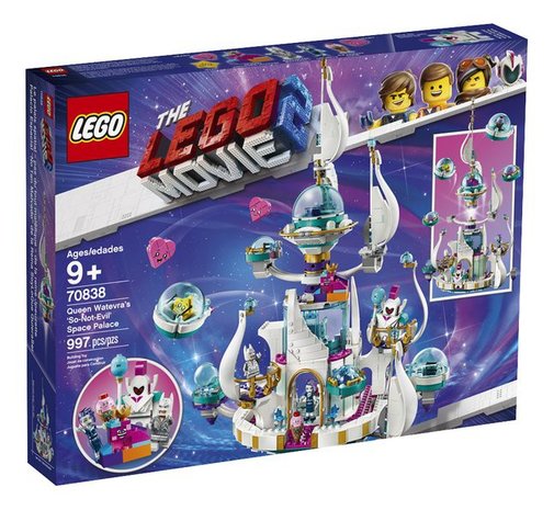 70838 LEGO The Movie 2 Koningin Wiedanook Watdanooks ‘Echt-Niet-Kwaadaardige' Ruimtepaleis