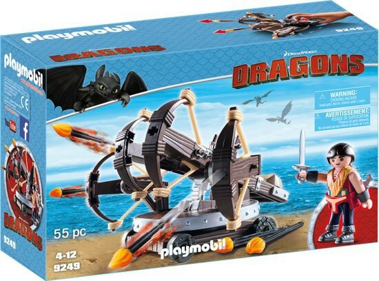 9249 Playmobil Eret met viervoudige ballista 