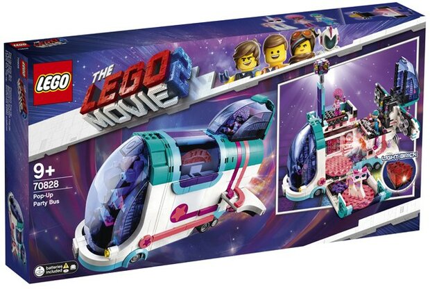 70828 LEGO The Movie 2 Uitklap Feestbus