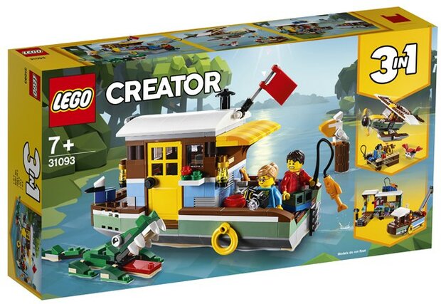 31093 LEGO Creator Woonboot aan de Rivier