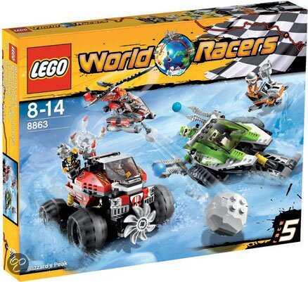 8863 LEGO World Racers Sneeuwstorm Spits