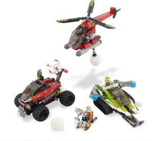 8863 LEGO World Racers Sneeuwstorm Spits