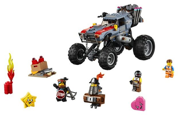 70829 LEGO The Movie 2 Emmets en Lucy's Vlucht Buggy!