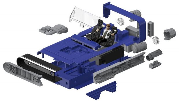 06769 Revell Star Wars Han Solo Han's Speeder