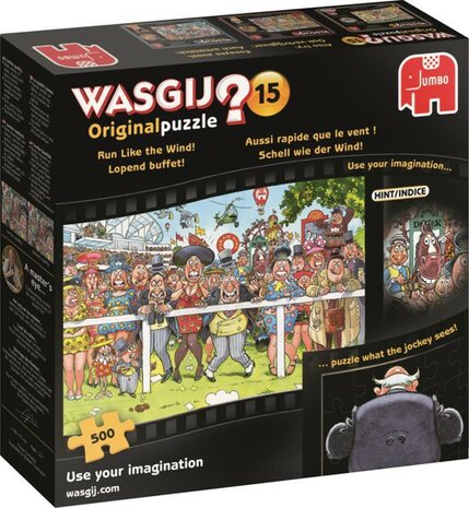 81520 Jumbo Puzzel Wasgij Original15 lopend buffet! 500 stukjes