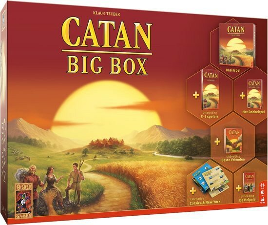 999Games De Kolonisten van Catan Big Box Bordspel