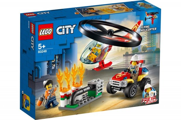 60248 LEGO City Brandweerhelikopter Reddingsoperatie
