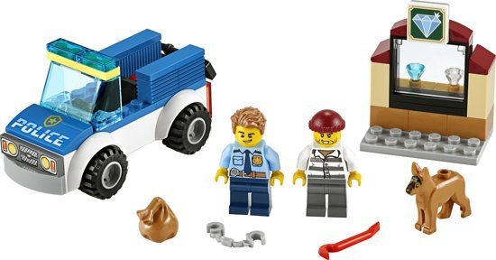 60241 LEGO 4+ City Politie Hondenpatrouille