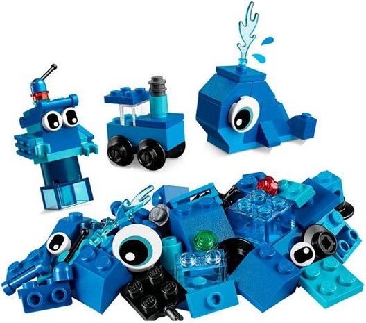 11006 LEGO Classic Creatieve Blauwe Stenen 