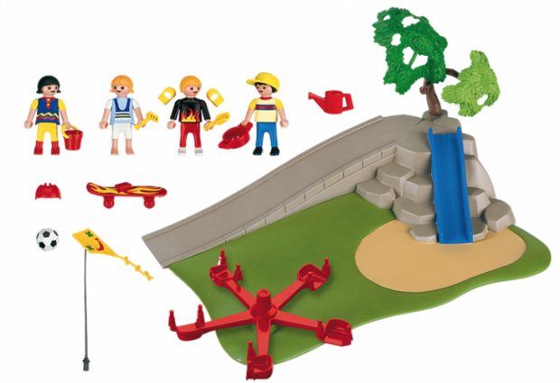 4132 PLAYMOBIL City Life Super Set Playground