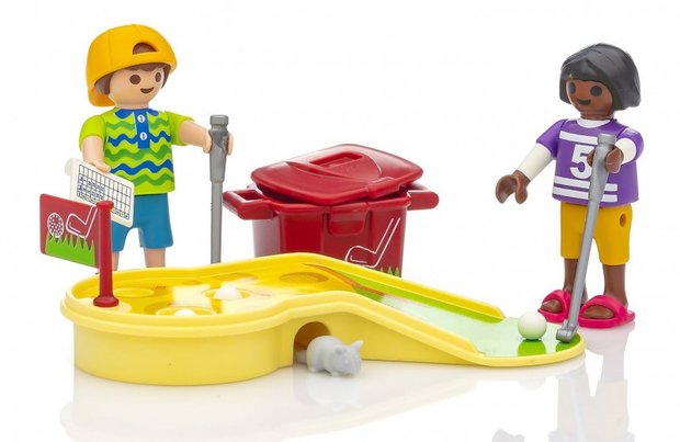 9439 PLAYMOBIL Special Plus Kinderen met minigolf