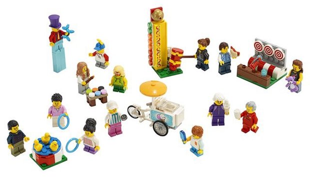 60234 LEGO City Personenset Kermis