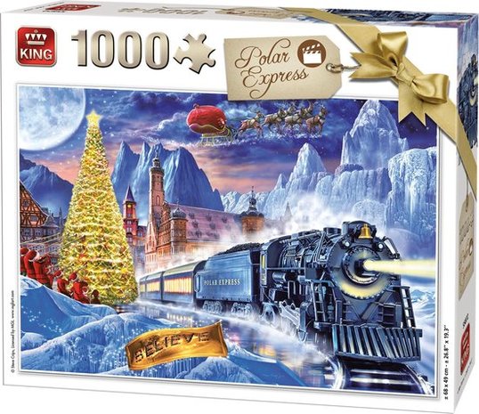 55872 King Puzzel Polar Express 1000 Stukjes