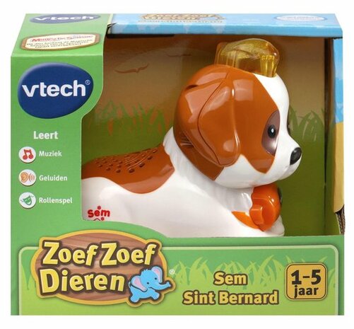 510323 VTech Zoef Zoef Dieren Sem Sint Bernard