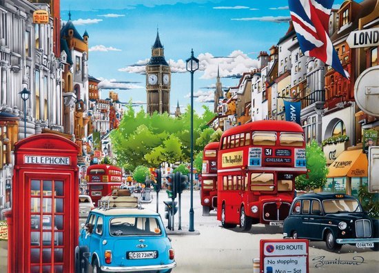 05361 King Puzzel London 1000 Stukjes