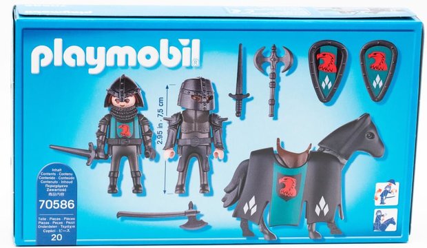 70586 PLAYMOBIL Knights Ridder met paard en figuren