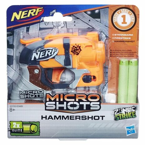 0720 NERF Microshots Hammershot SE1Blaster