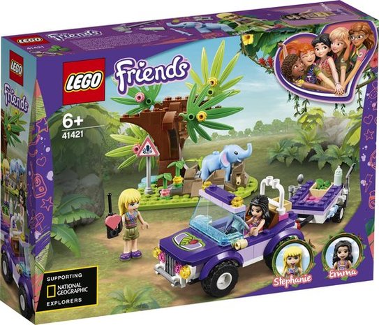 41421 LEGO Friends Reddingsbasis Babyolifant in Jungle 
