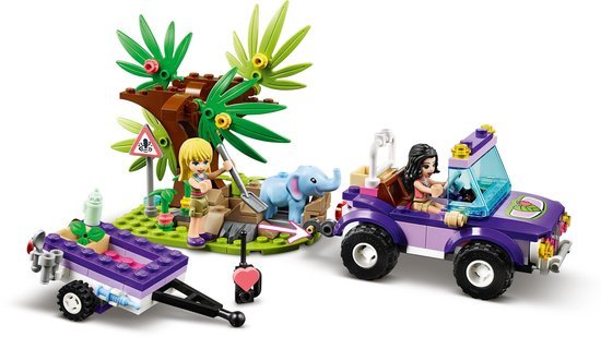 41421 LEGO Friends Reddingsbasis Babyolifant in Jungle 