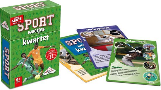 11243 Identity Games Sport Weetjes Kwartet