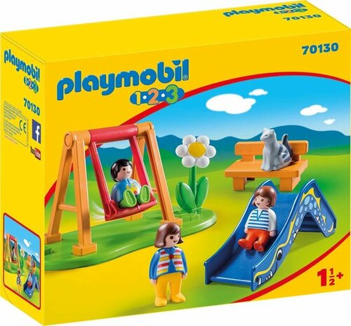 70130 PLAYMOBIL 1.2.3 Speeltuintje 