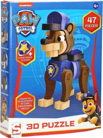 52984 Paw Patrol Foampuzzel 3D - Chase