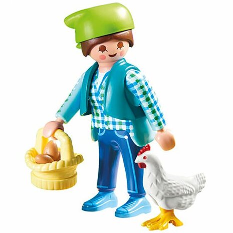 70030 PLAYMOBIL Playmo Friends Boerin met Kip