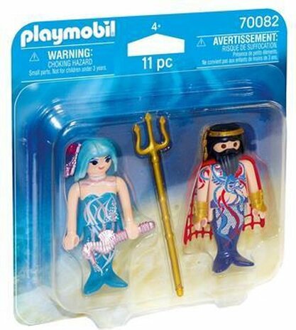 70082 PLAYMOBIL DuoPack Zeekoning en meermin