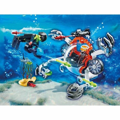 70003 PLAYMOBIL Top Agents Spy Team Bemande onderwaterrobot