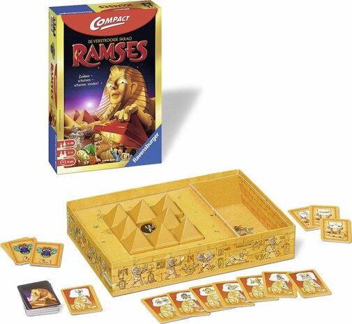 223350 Ravensburger Ramses Compact Pocketspel